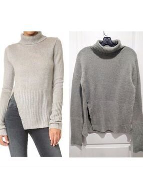 Cheap Monday | Haunt turtleneck sweater in grey
